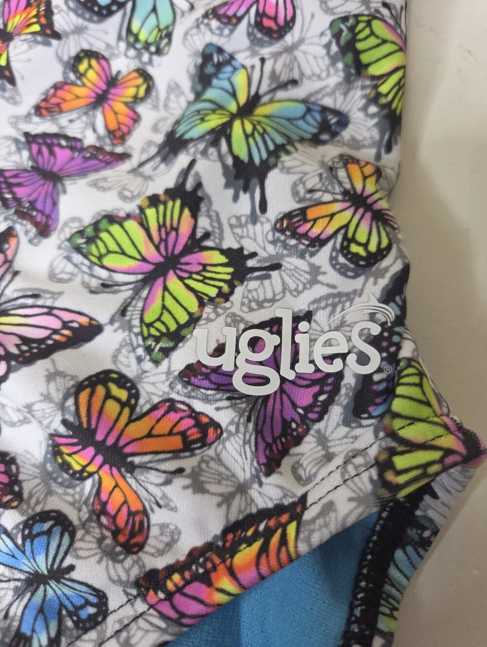 Dolphin Uglies Fly Away Girls Keyhole Back Swimsuit Size 8 NWT